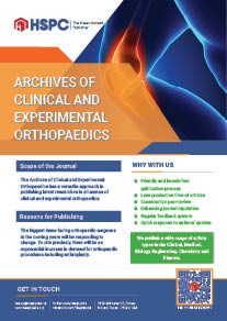 Archives of Clinical and Experimental Orthopaedics